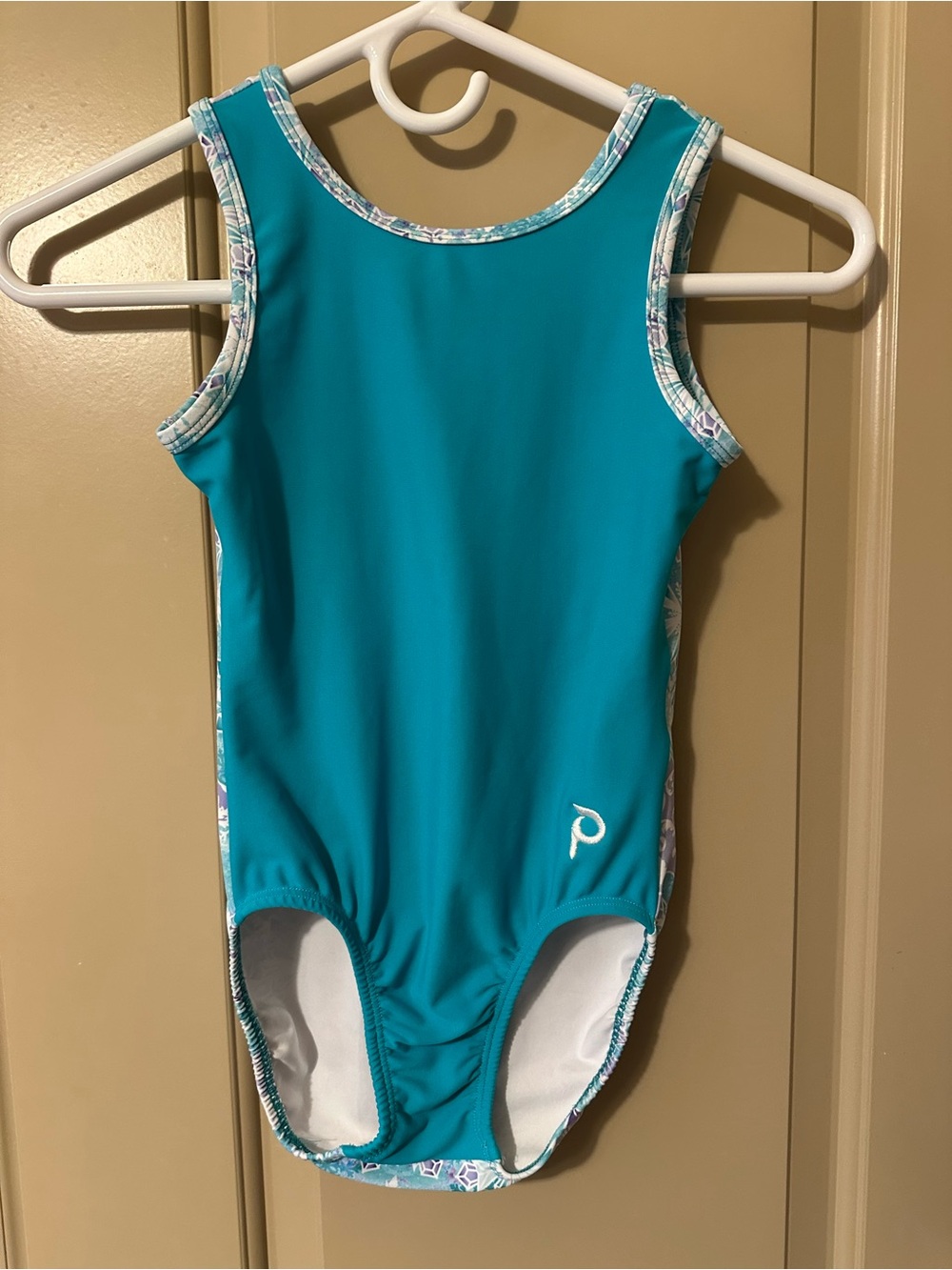 Girls' Teal One-Piece Swimsuit by P (Kids)